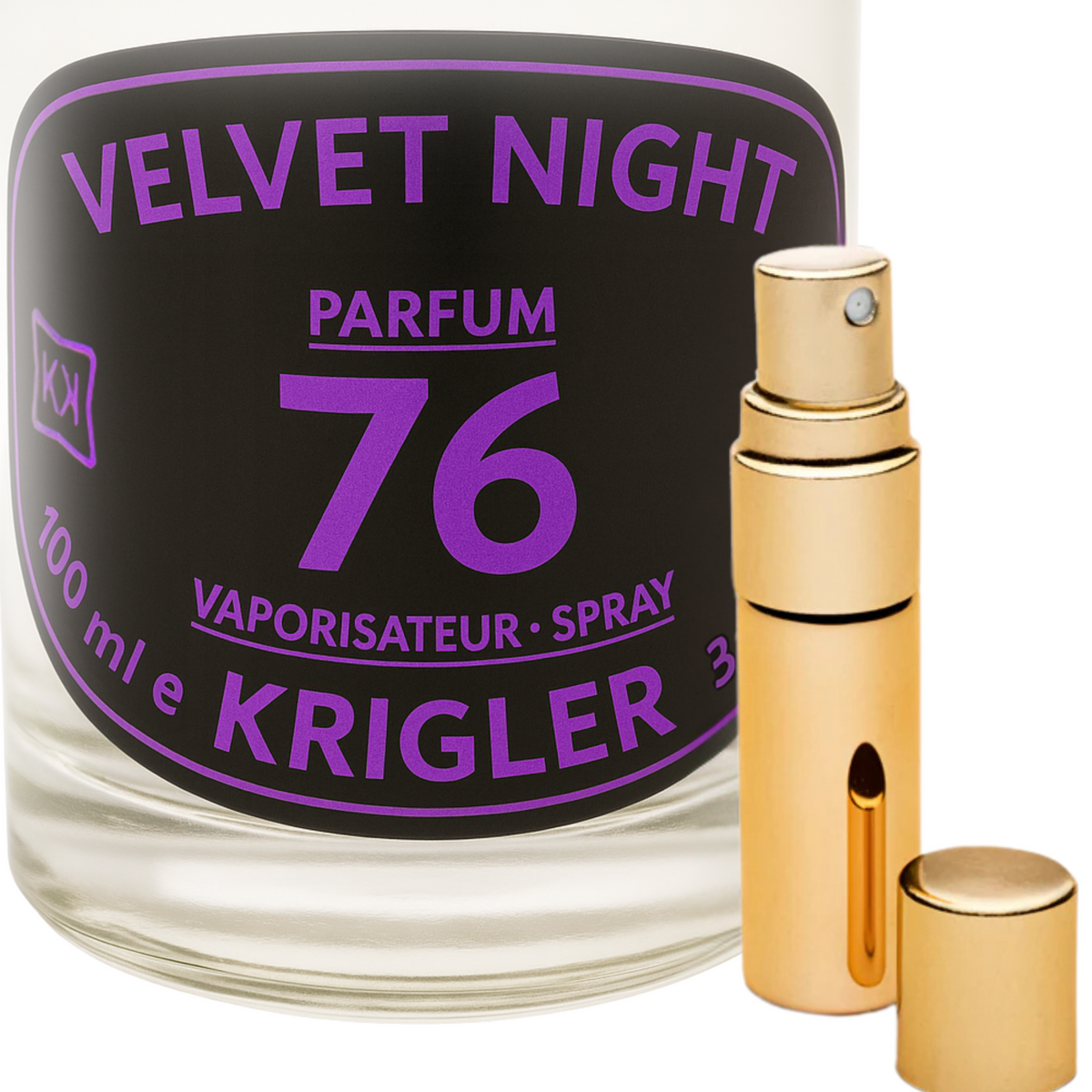 Discover Velvet Night 76: Krigler's Floral-Amber Sample (2ml)
