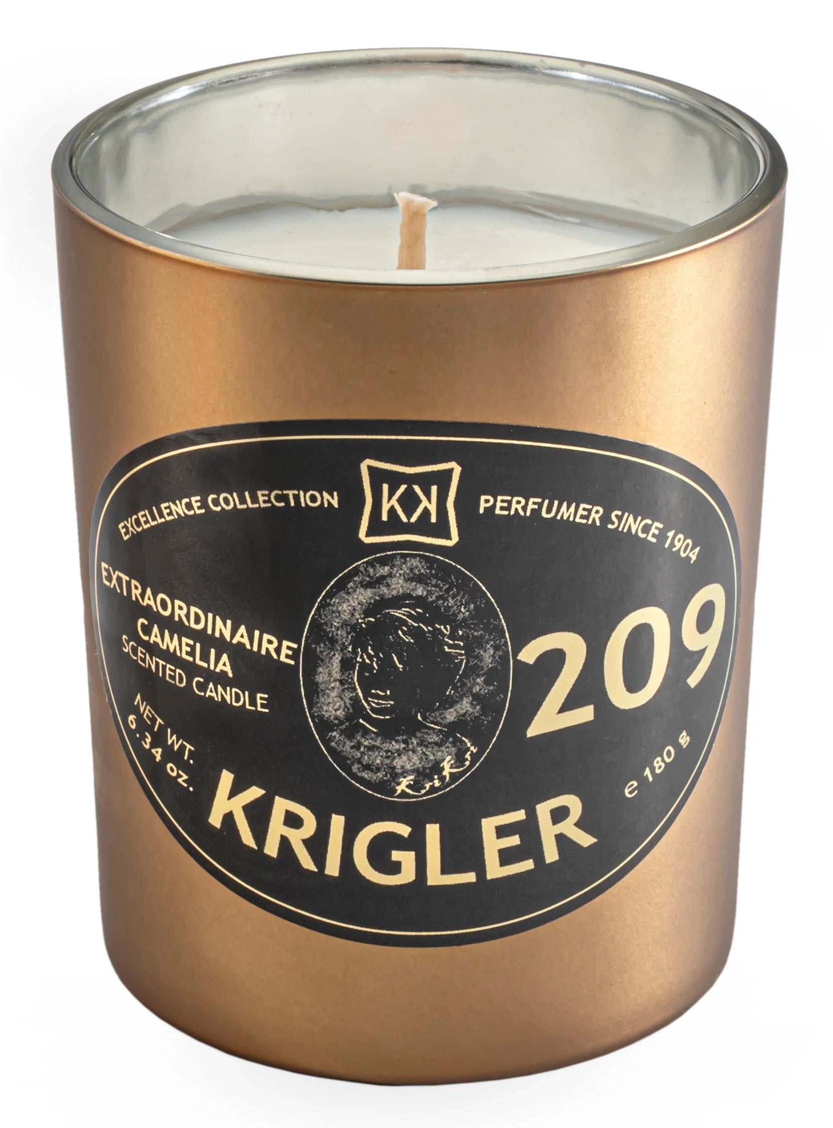 EXTRAORDINAIRE CAMELIA 209 Candle: Discover Krigler's Luxurious Scent
