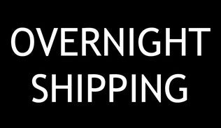 Overnight shipping within the U.S.